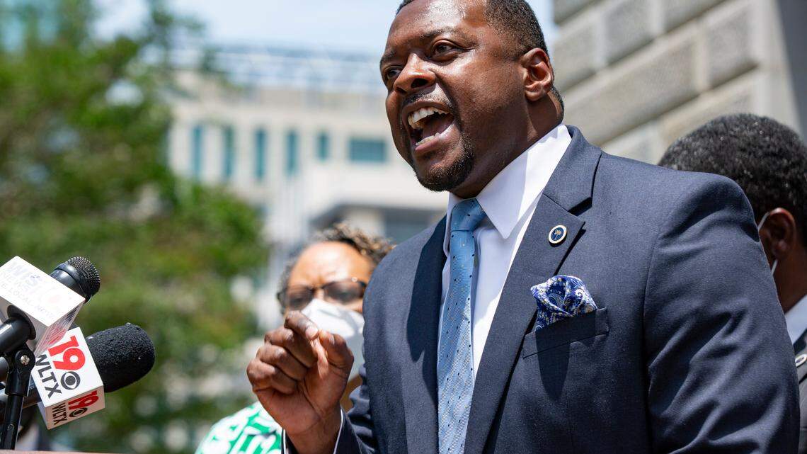 State House Rep. Ivory Thigpen, D-Richland, who is chairman of the S.C. Legislative Black Caucus questioned whether scrutiny of school districts is being applied evenly.