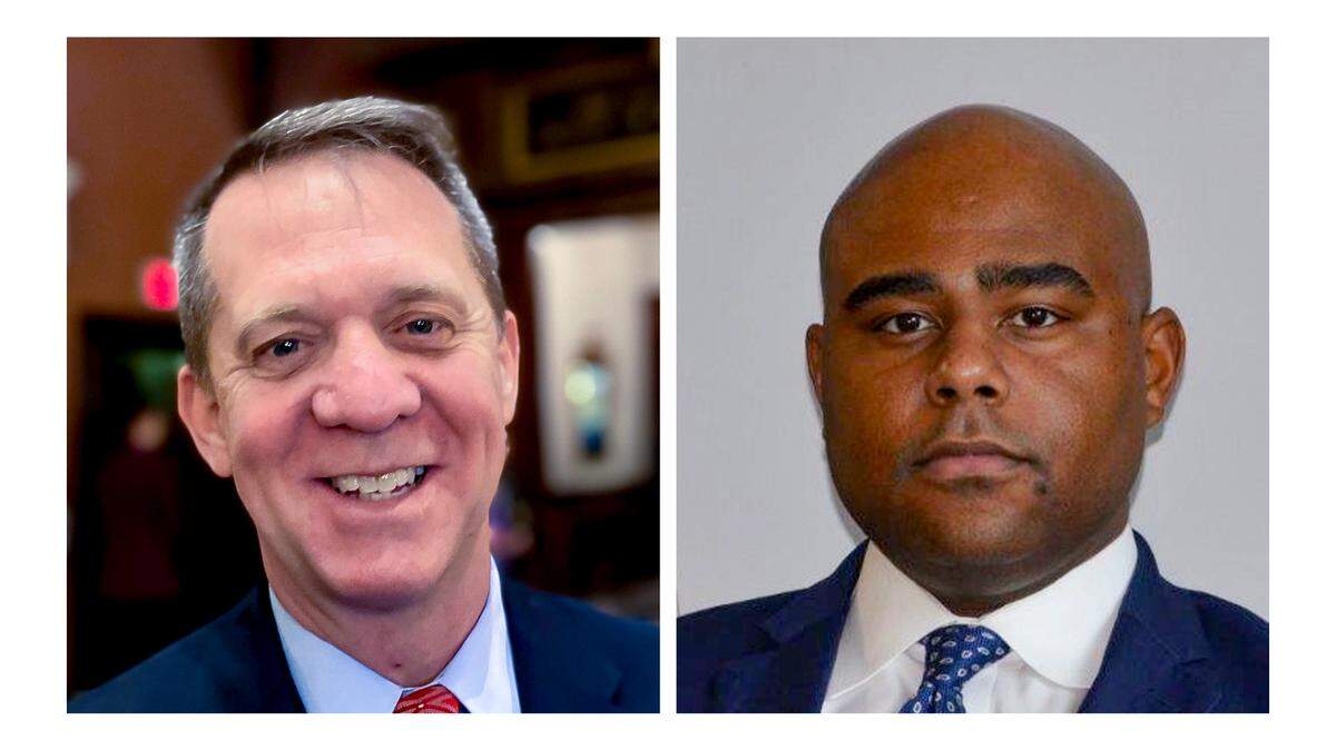 James Smith, left, and Justin Williams are in the running for state judge in Richland County.
