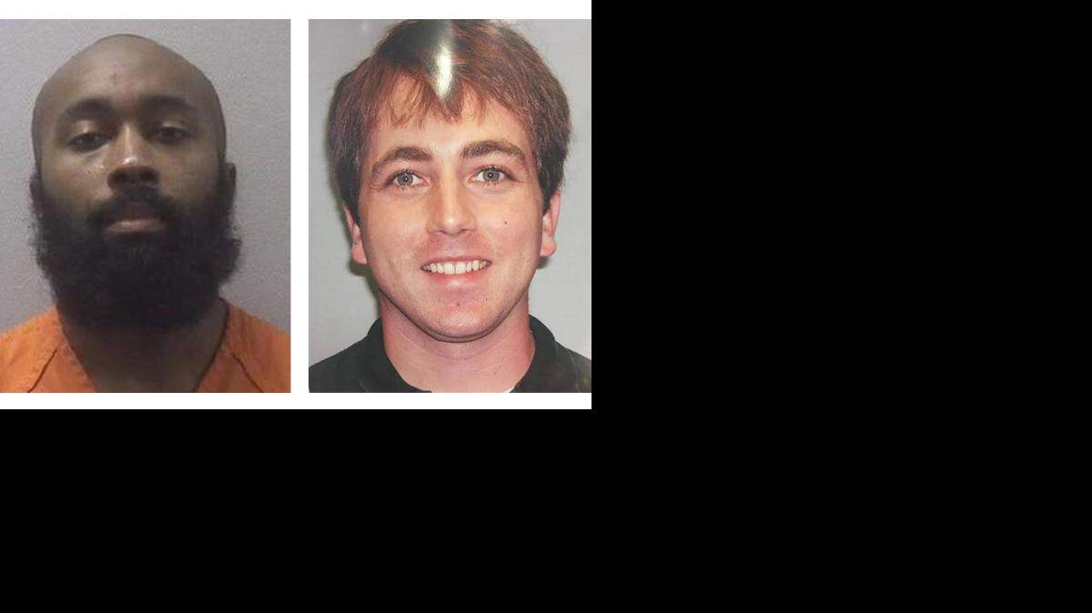 Suspect Jarvis Hall (on left) and slain Forest Acres police officer Greg Alia