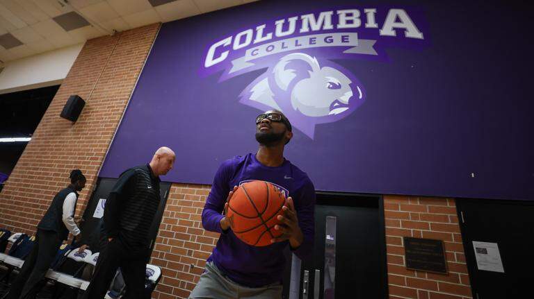 Photos: Columbia College debuts first men’s basketball team