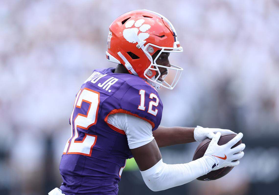 Clemson wide receiver Bryant Wesco Jr. 