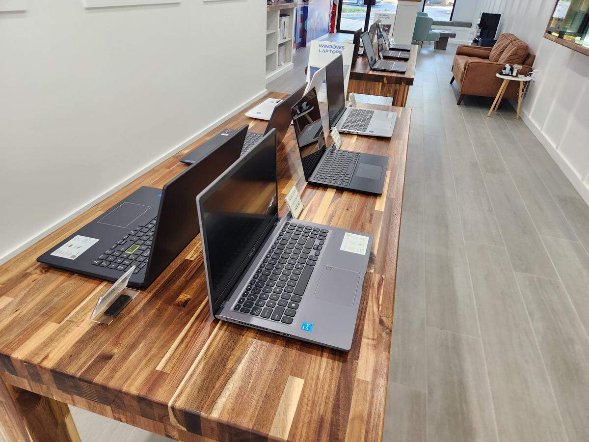 A host of laptops and other tech gear are offered at Gadgetboy, a new shop at 2822 Devine St. in Columbia.