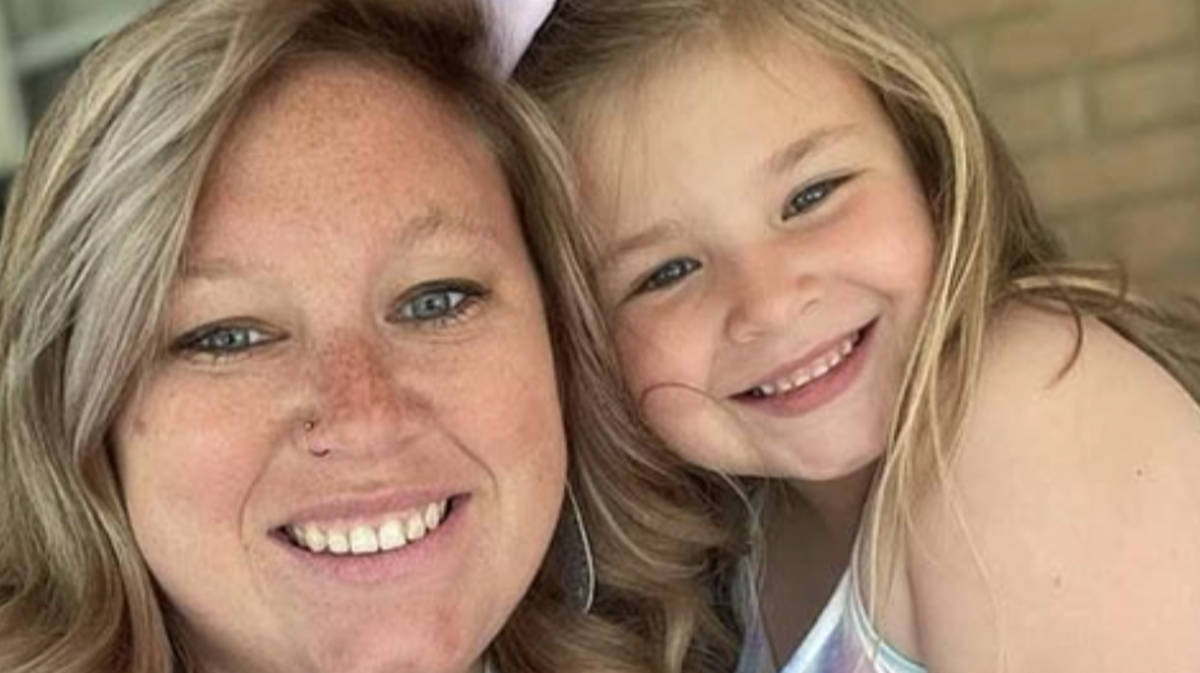 Megan and Briley Barnett, killed in a collision Tuesday, are shown in a photo taken on Easter.