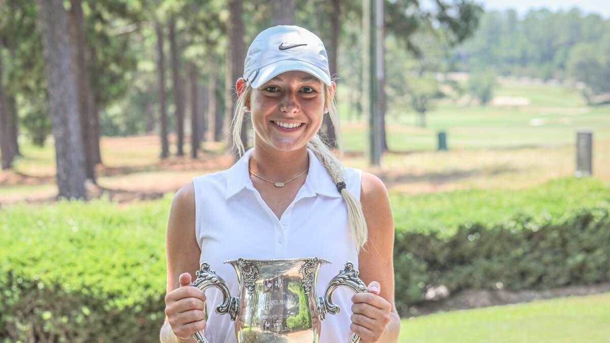 Karlee Vardas won the WSCGA Women State Amateur at Fort Jackson Golf Club.