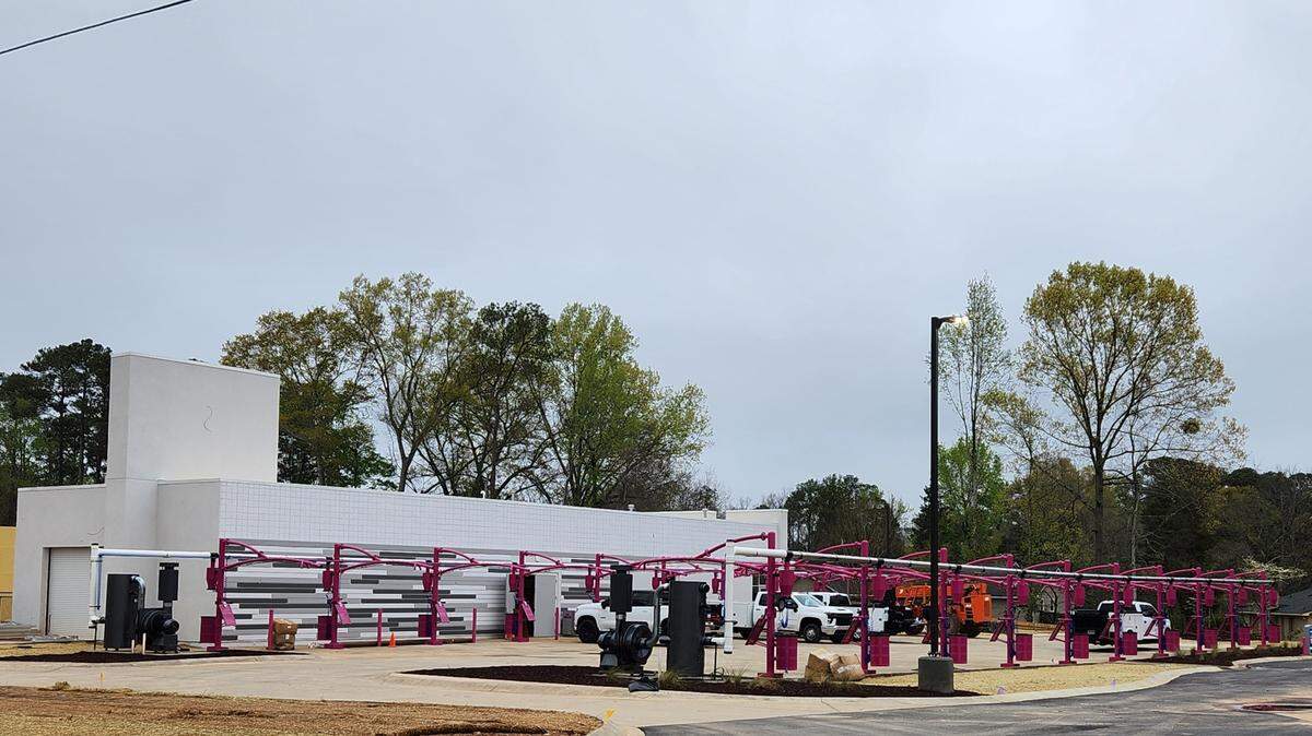 A ModWash car wash is under construction just off Harbison Boulevard near Harban Court in the the Columbia and Irmo area.