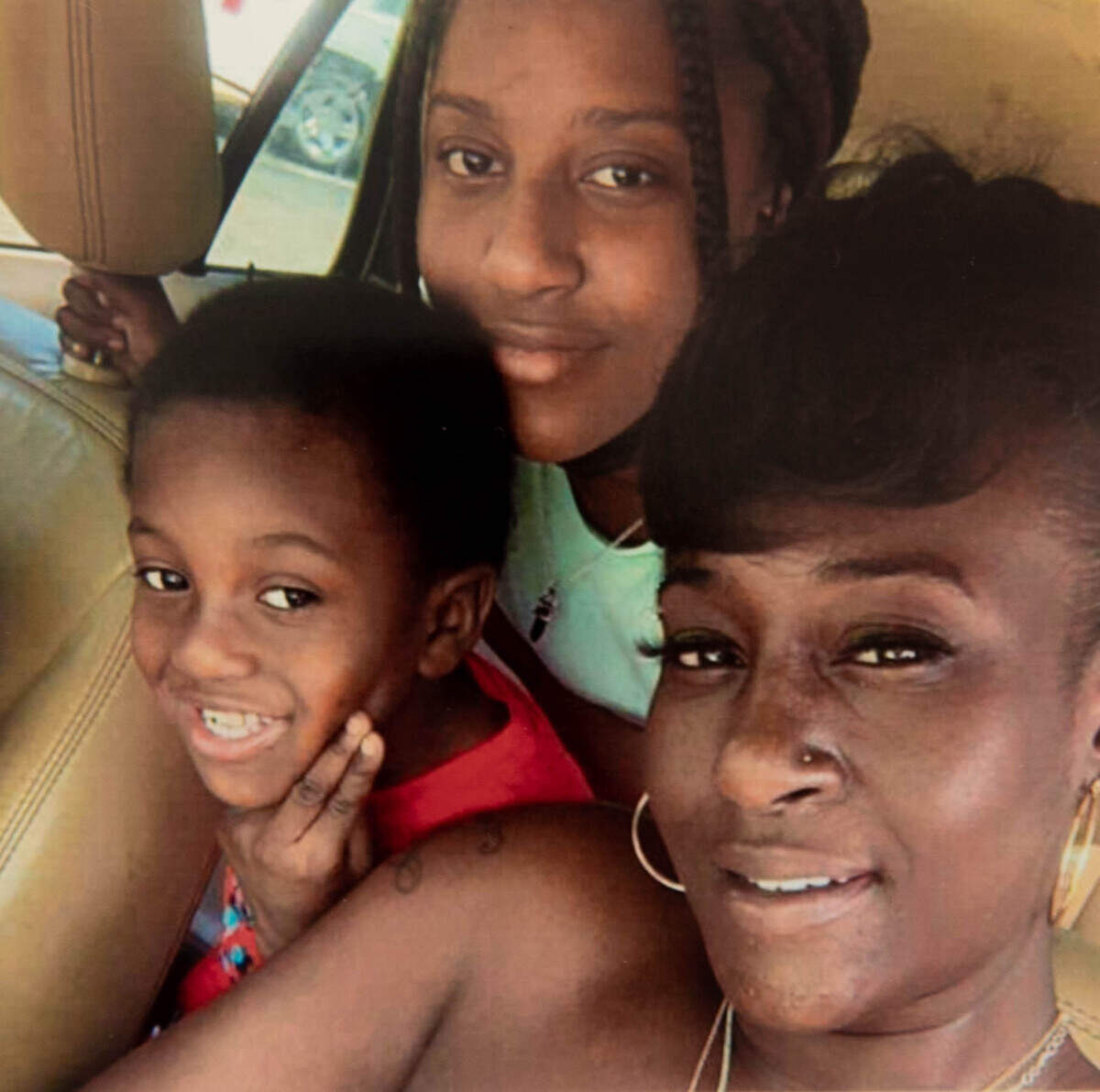 Brittany Scott is seen here with her son, Zayden Scott and daughter Zionna Reynolds.
