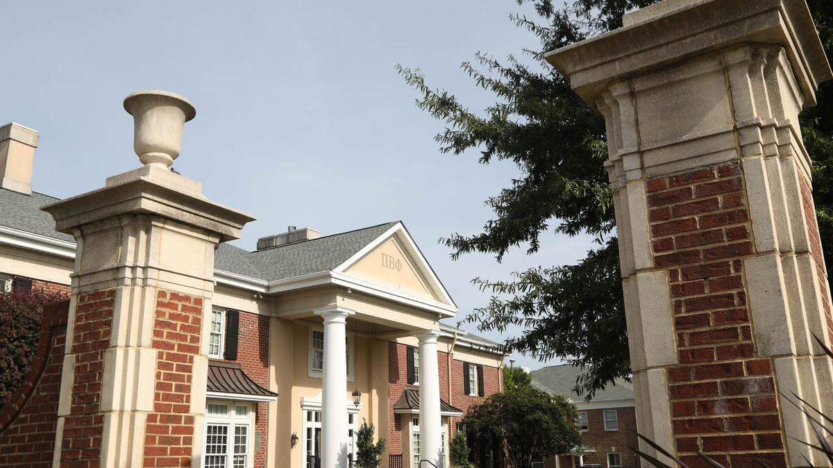 The Greek Village at The University of South Carolina. 8/27/20