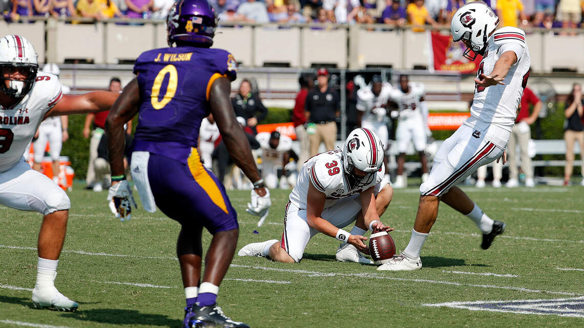 Parker White kicks Gamecocks to win over East Carolina