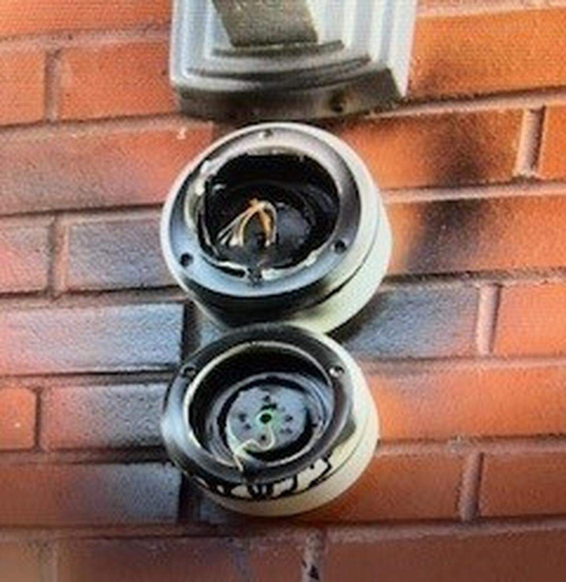 A search is underway for whoever vandalized a park in the Midlands.