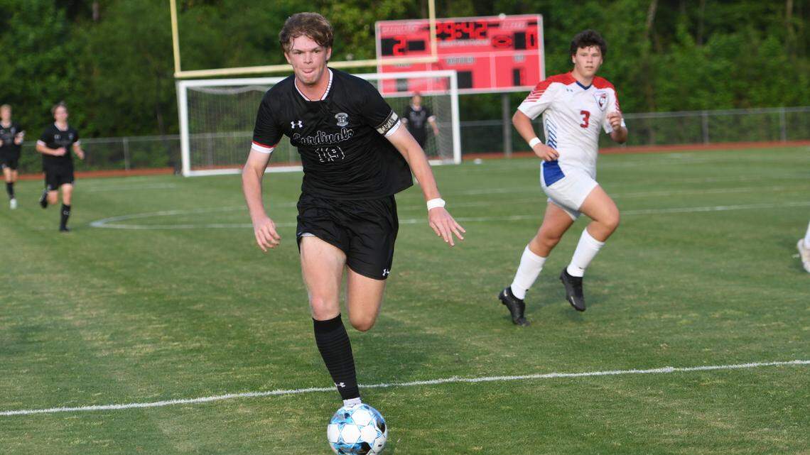Cardinal Newman junior and Clemson commit Duncan Wilson was named 2023 The State Newspaper’s Boys Soccer Player of the Year.