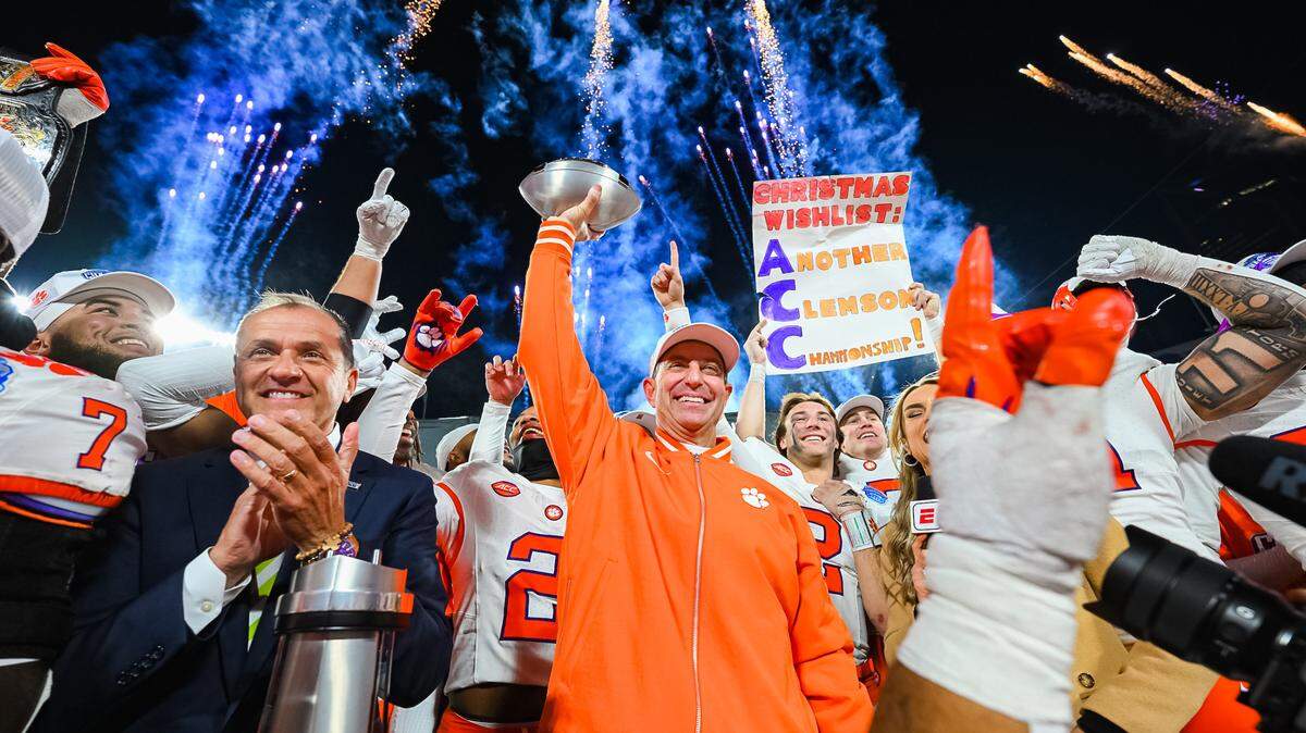 Clemson won the 2024 ACC football championship on Saturday night