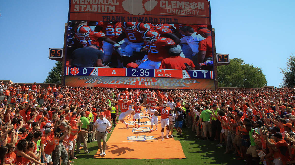 Clemson hosts Georgia Tech in its 2019 season opener at Death Valley.