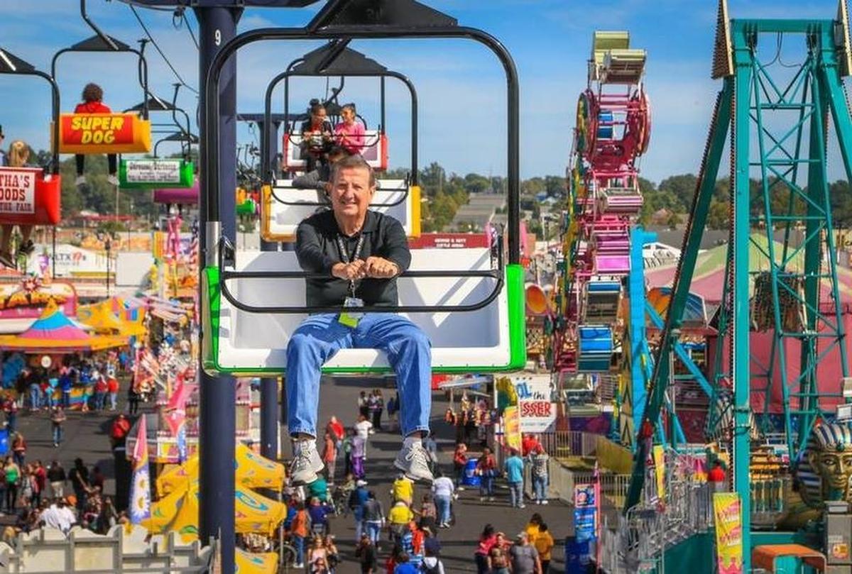 Gary Goodman takes one last ride over the SC State Fair
