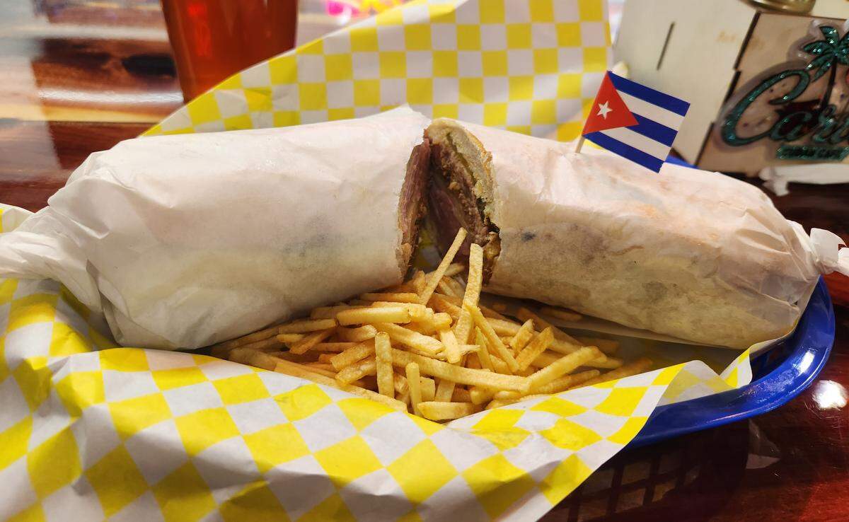 The Cuban sandwich at Caribe Cuban Cafe in West Columbia.