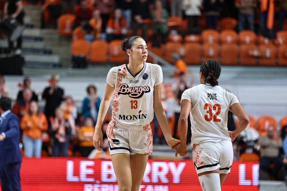 French women’s basketball prospect Alicia Tournebize.