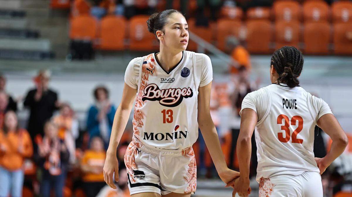 French women’s basketball prospect Alicia Tournebize.