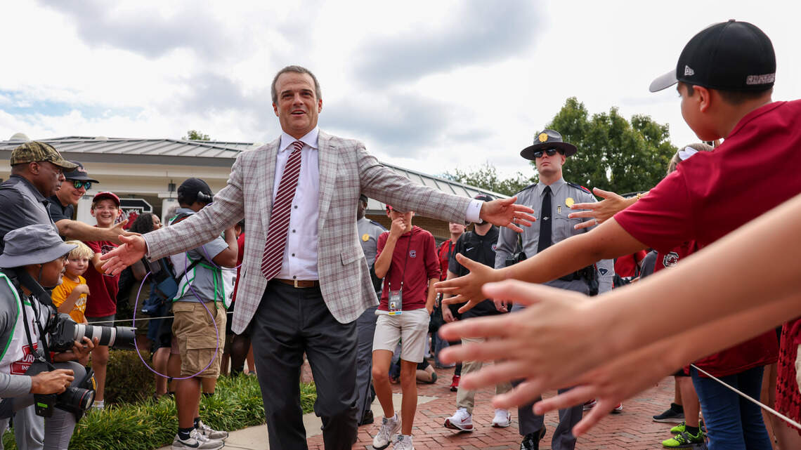 USC’s Shane Beamer addresses job security, appreciates support he’s received