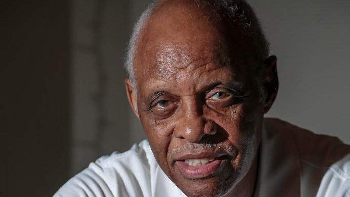 Coach George Glymph is pictured in his Columbia home in 2016.