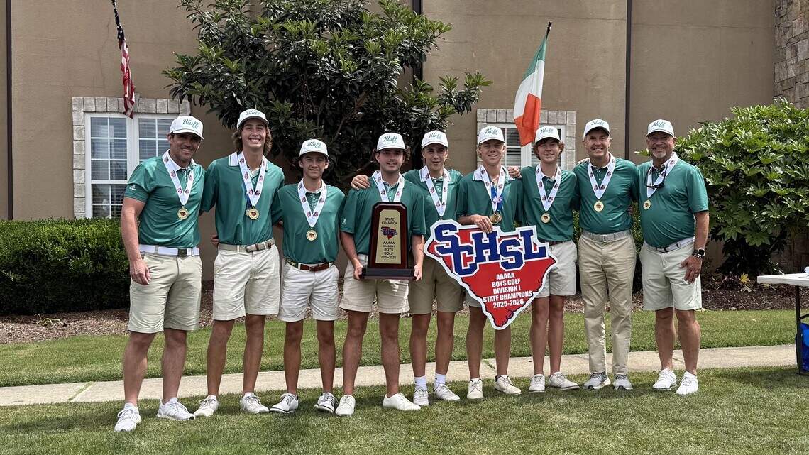 Back-to-Back: River Bluff boys golf wins second straight SC state championship