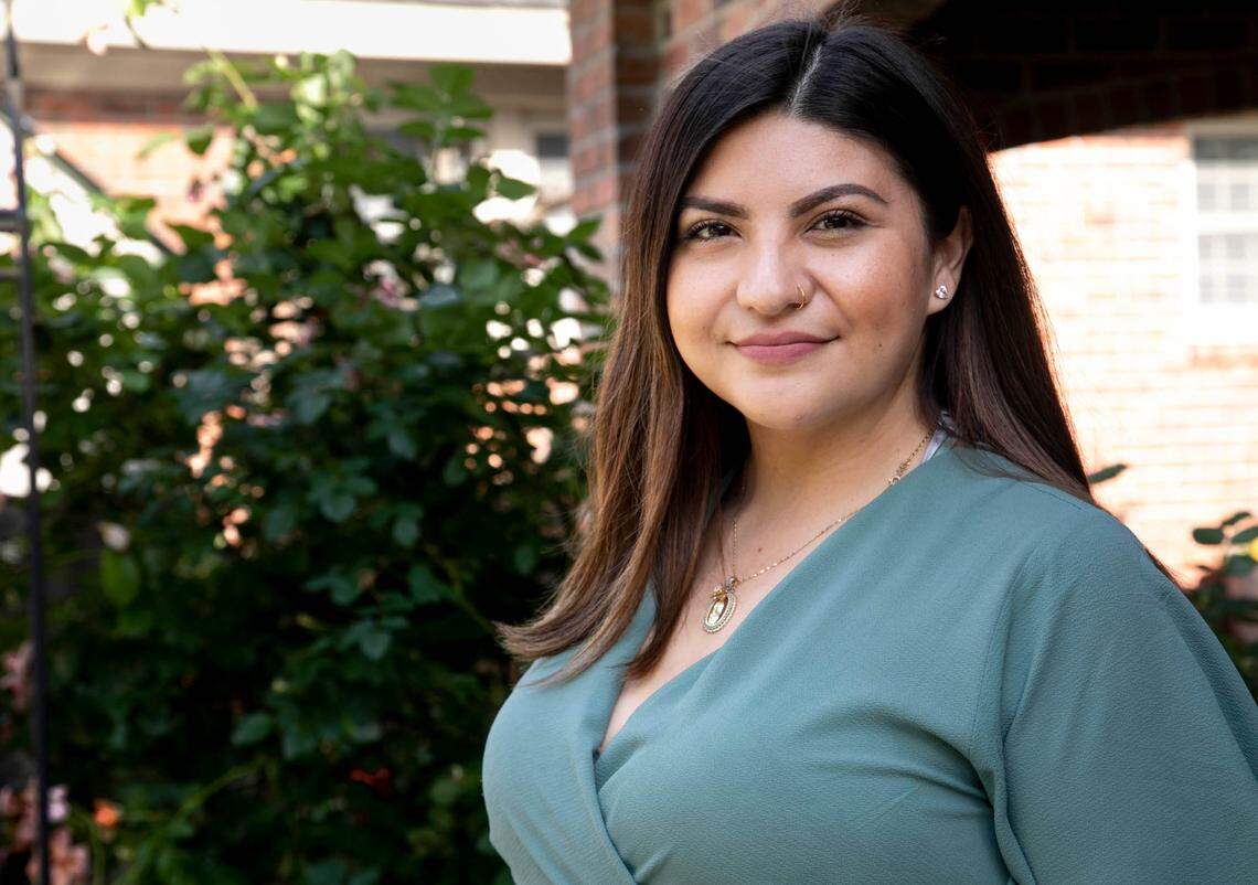 Spring Valley High School graduate Jackie Mayorga said she always translated for her Spanish-speaking parents at parent-teacher conferences, though the law requires professional translators be made available for families like hers.