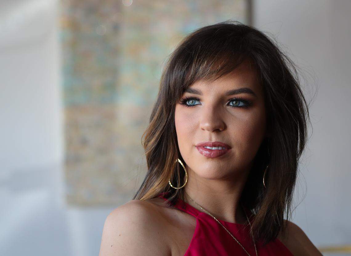 Davia Bunch, Miss South Carolina 2018, is about to leave for the Miss America Pageant in New Jersey. 8/24/18