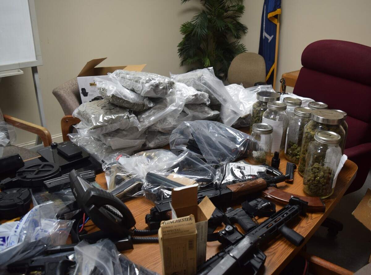 Braxton was in possession of high capacity drum magazines and homemade silencers, according to the sheriff’s office. Credit: Orangeburg County Sheriff’s Office