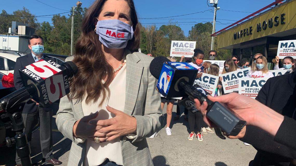 SC Republican Nancy Mace declares win in US House race. Joe Cunningham won’t concede