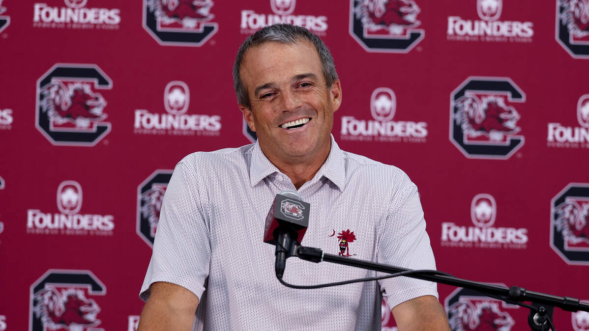 South Carolina football coach Shane Beamer