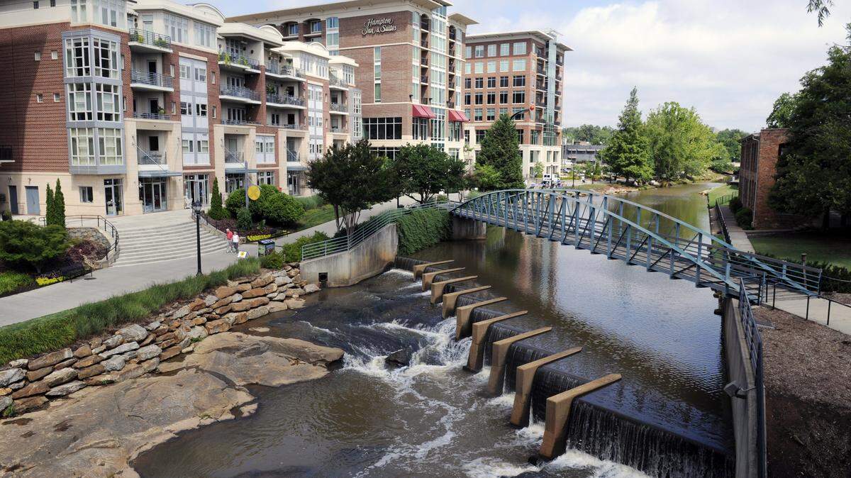 File photo of downtown Greenville, S.C.