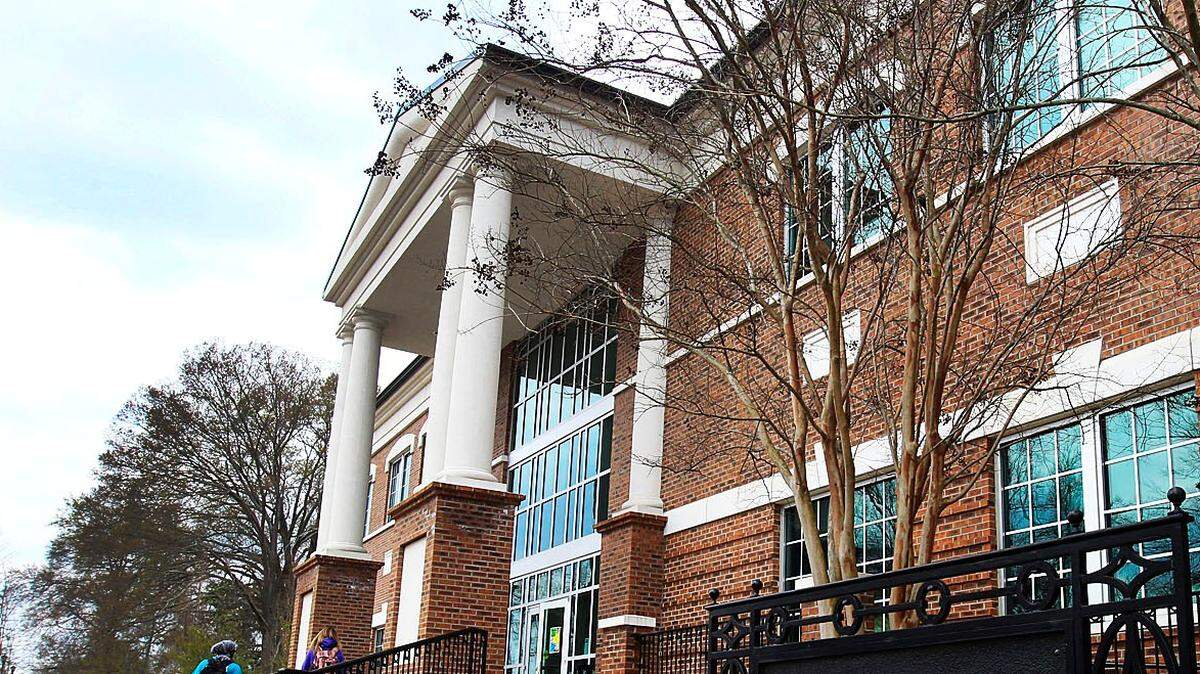 The Charles W. & Joan S. Coker Library Information Technology Center located on Coker College campus.