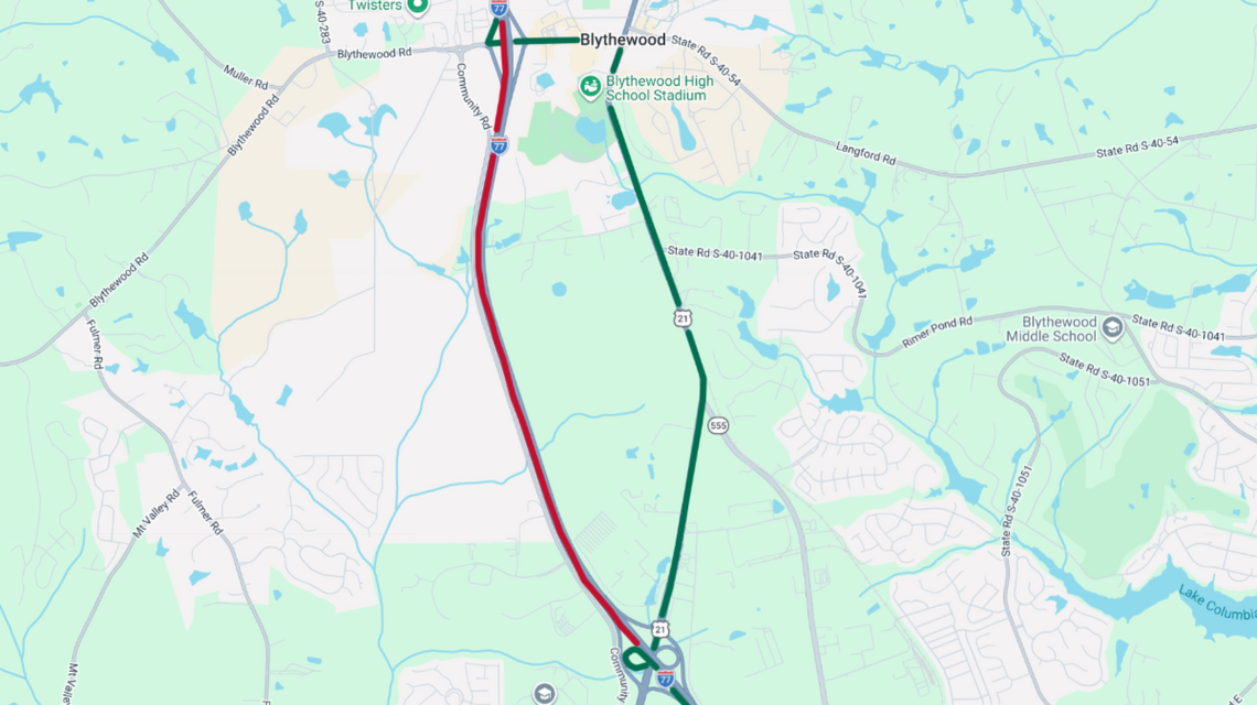 All traffic on this Midlands interstate to be redirected overnight