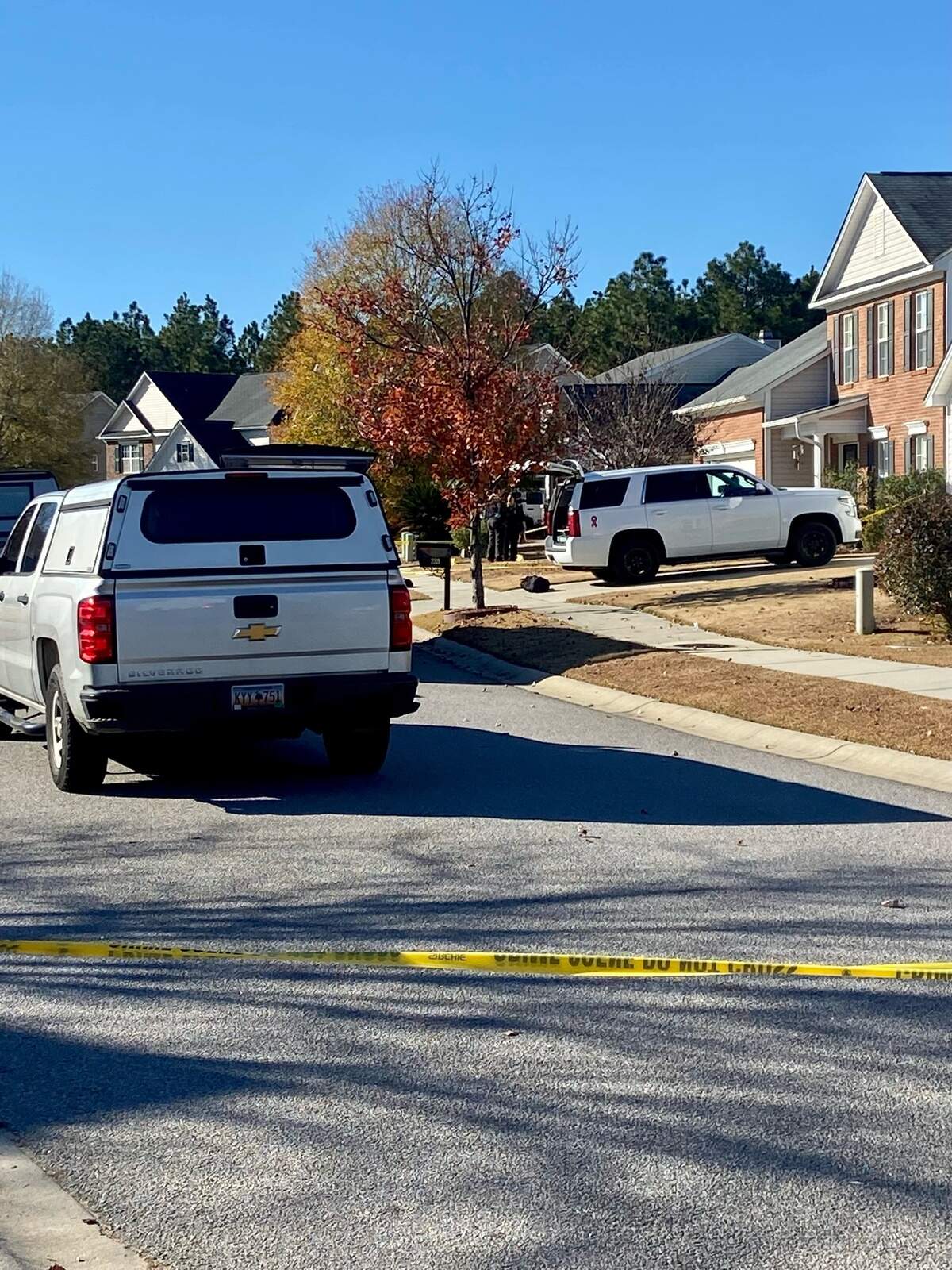A body was found outside of a home in the Midlands, according to police.