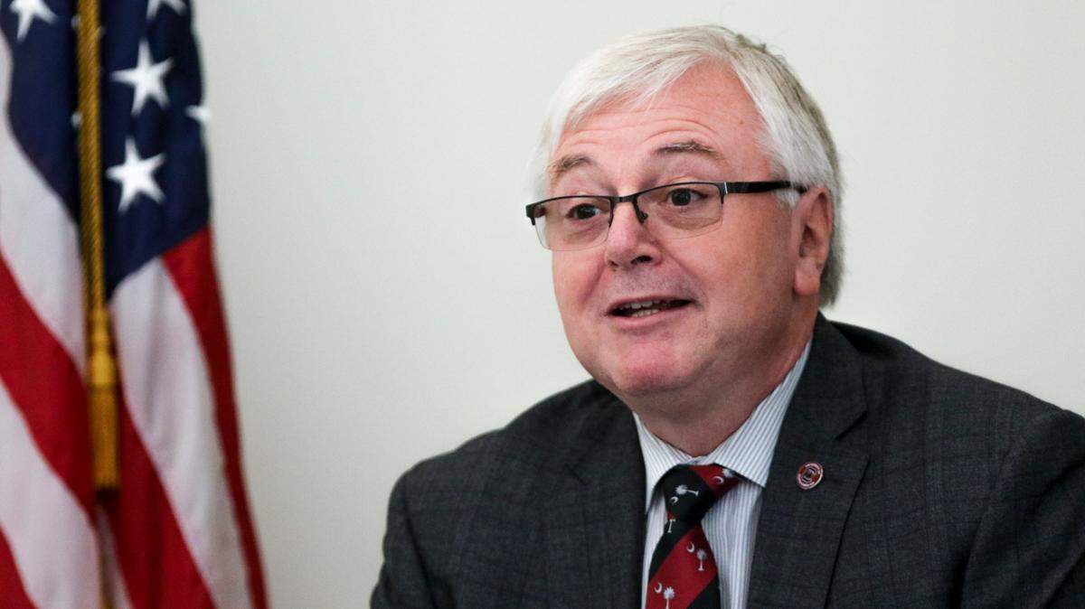 University of South Carolina President Michael Amiridis