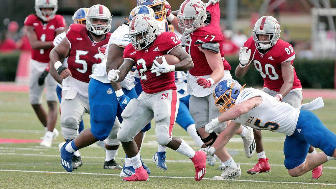 Newberry College running back Mario Anderson