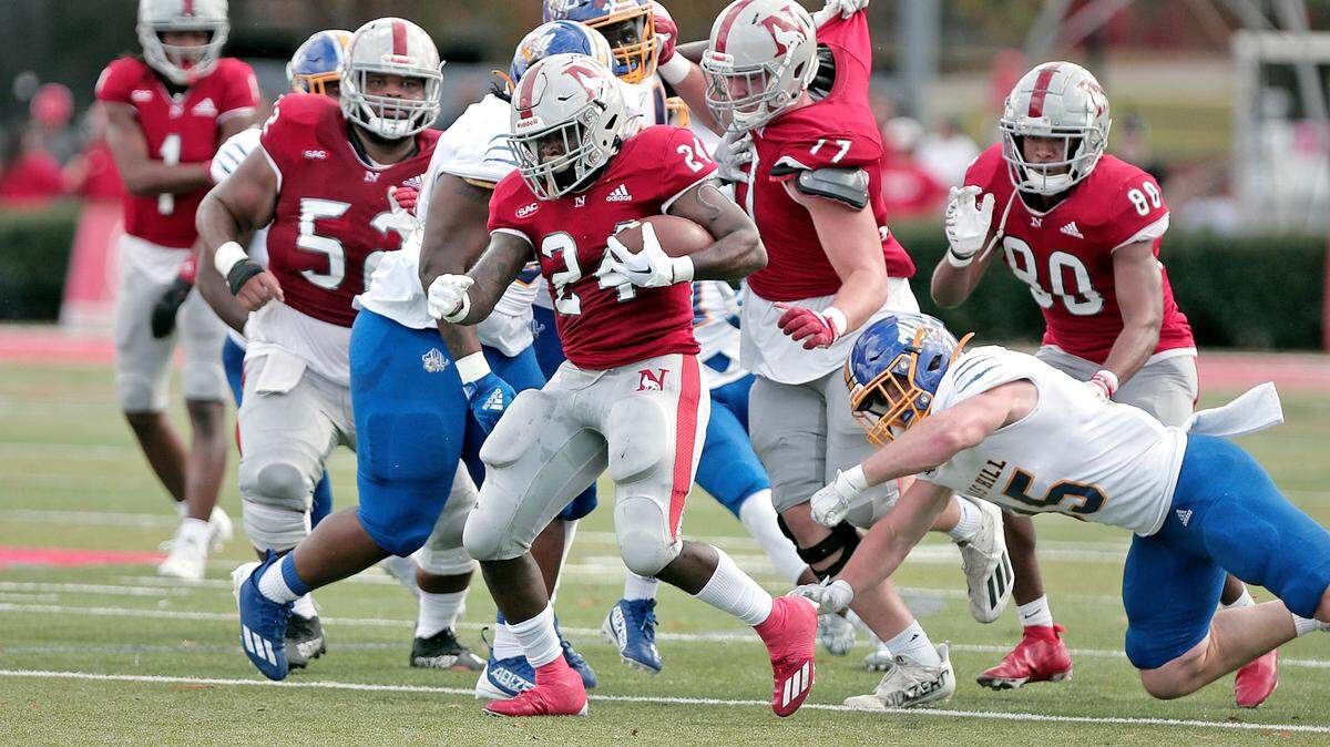 Newberry College running back Mario Anderson