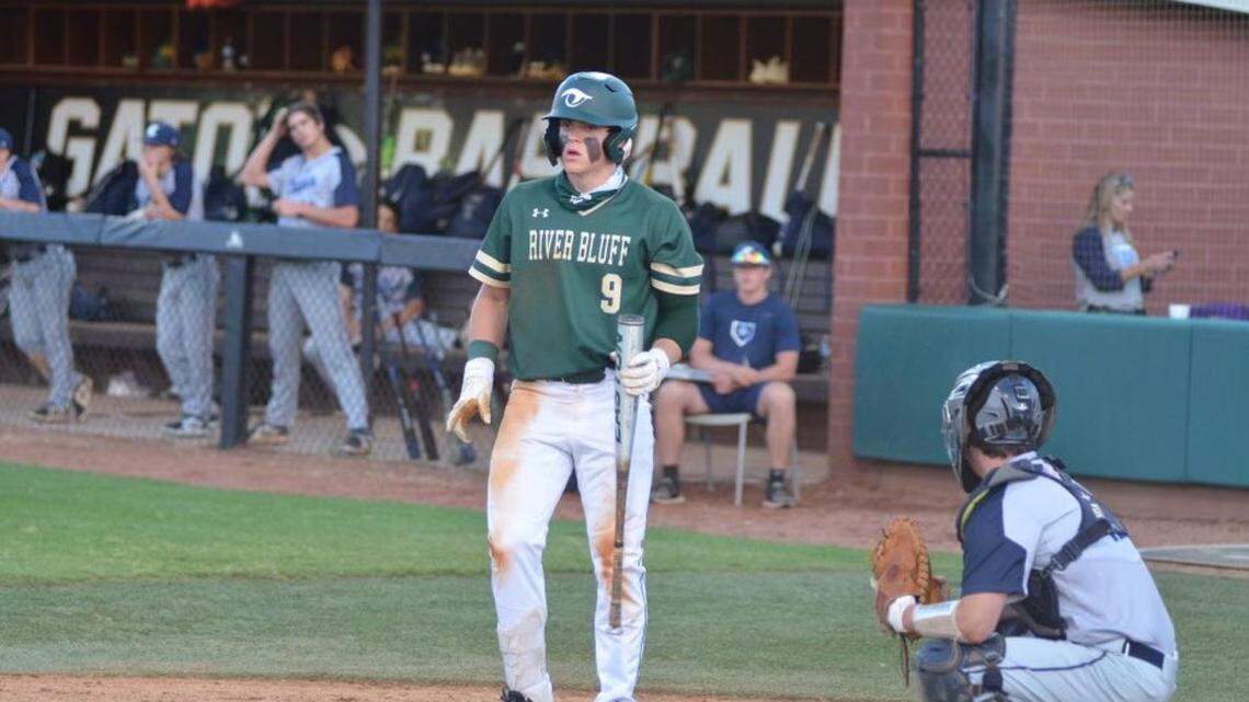 River Bluff’s Thomas Powell committed to South Carolina on Thursday, July 15, 2021.