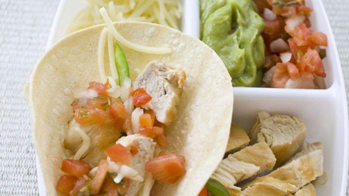 FILE - This July 6, 2011 file photo shows ingredients for chicken fajitas in Concord, N.H. (AP Photo/Matthew Mead, File)