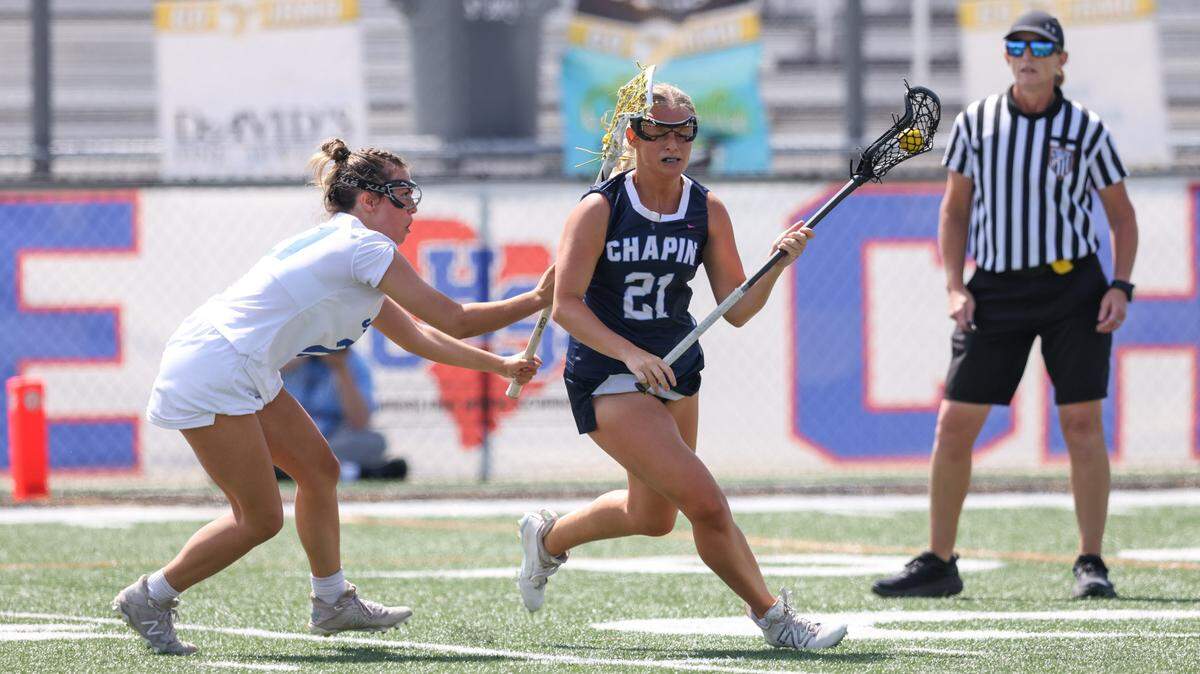 The Chapin girls lacrosse team is the No. 3 seed in the Class 5A Division II lower state playoffs.
