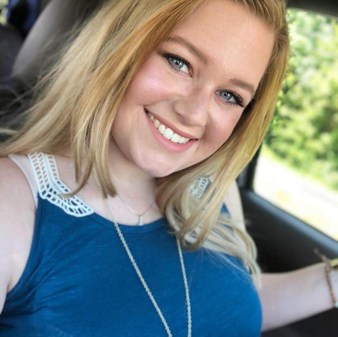 Virginia Hays Sanders got flustered encountering a large spider in her truck.