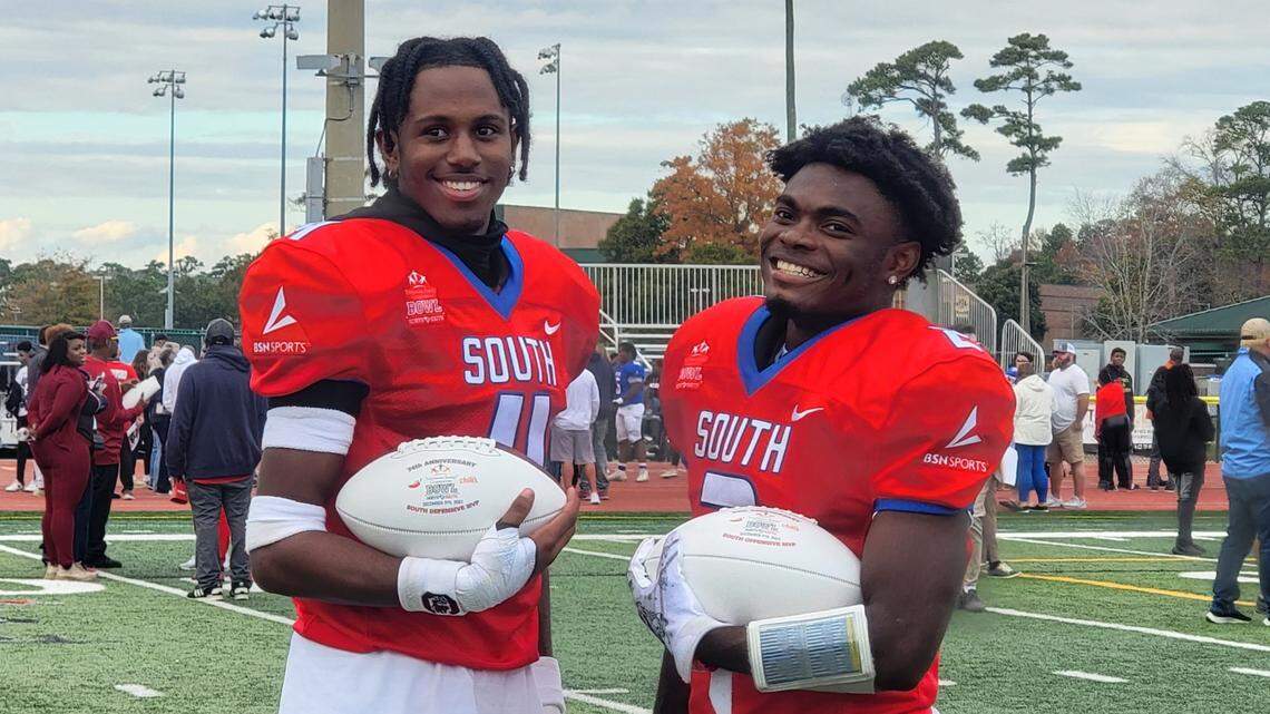 Defense delivers as South squad rolls to high school all-star football game victory