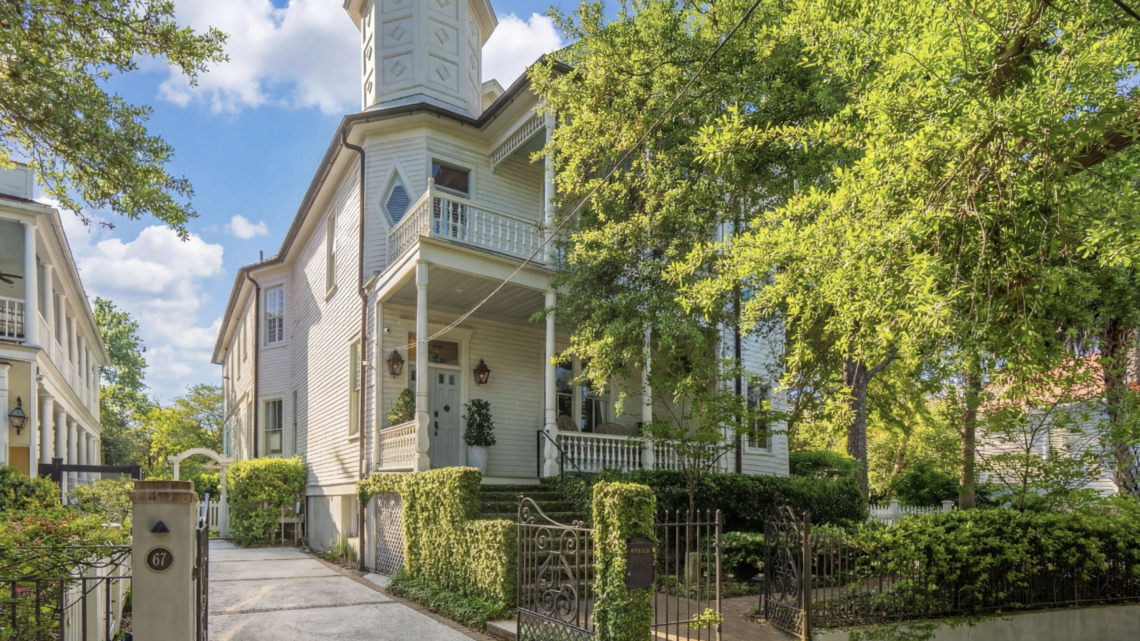 This $4.25M mansion is not your usual Charleston historic property. Take a look to see why