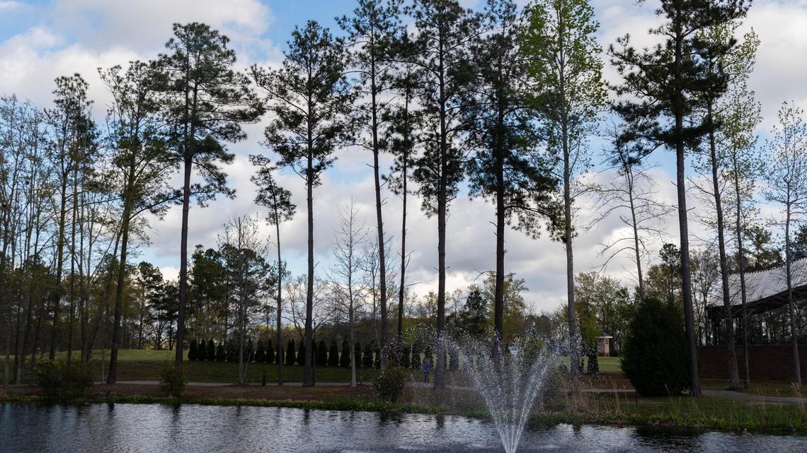 Blythewood, South Carolina, hosts a town hall for the community to ask questions about the incoming Scout Motors plant in the town on Monday, March 13, 2023.