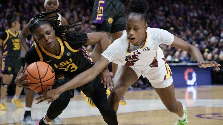 Photos: South Carolina WBB gets road win over LSU