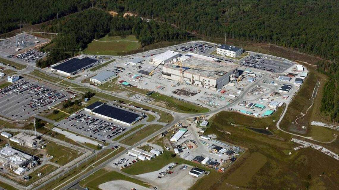 The government never finished this mixed oxide fuel plant at the Savannah River Site in South Carolina. This site would be converted to a pit plutonium factory, according to federal plans.