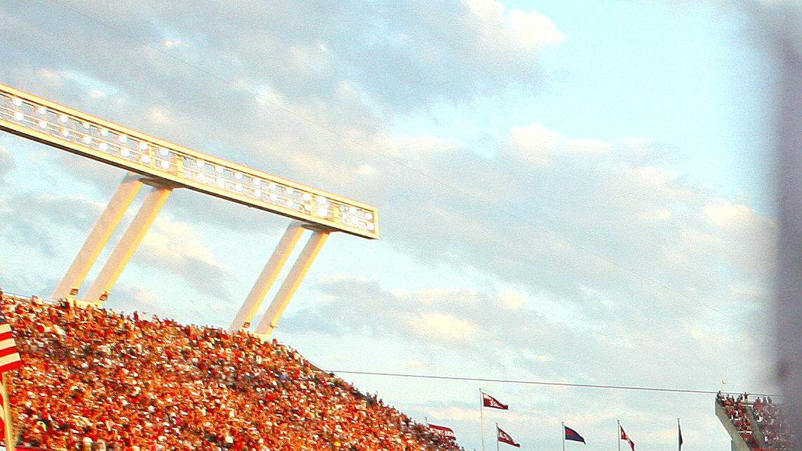 South Carolina fans make noise at Williams-Brice Stadium