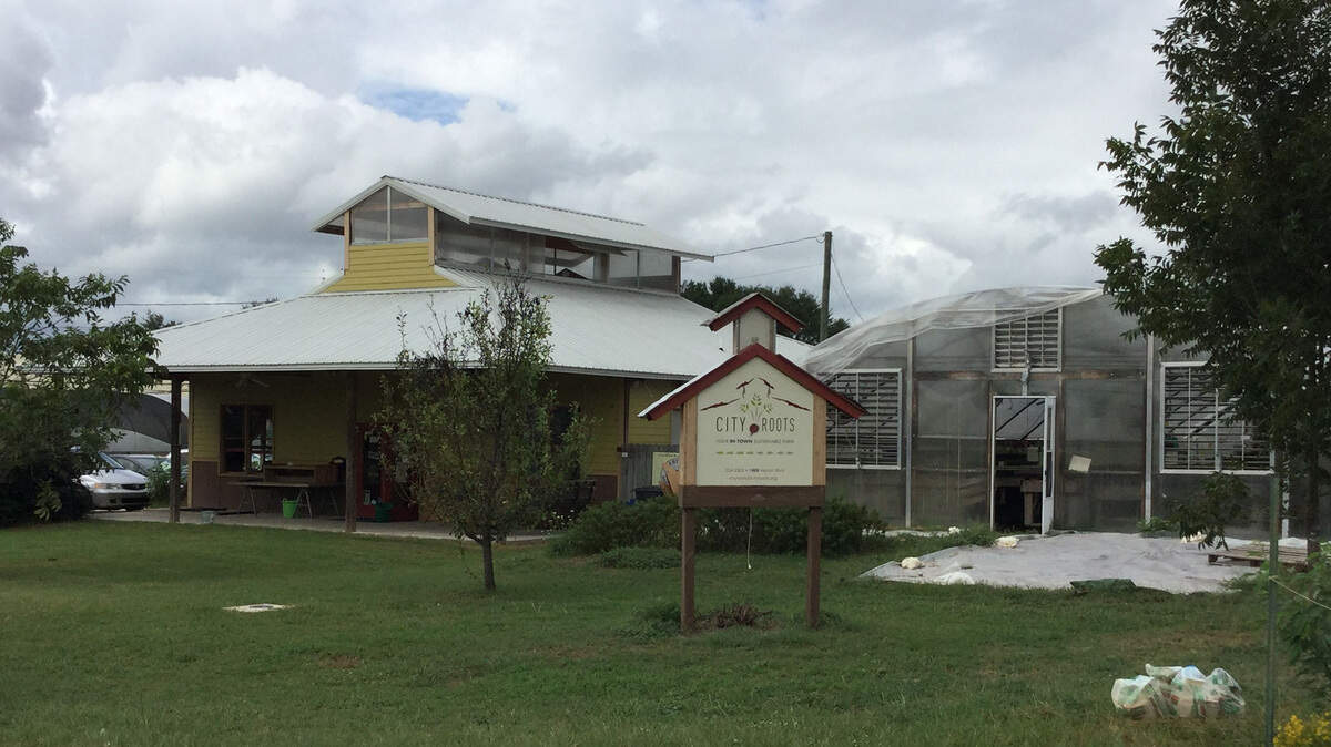 City Roots Farm in the Rosewood neighborhood in Columbia, SC