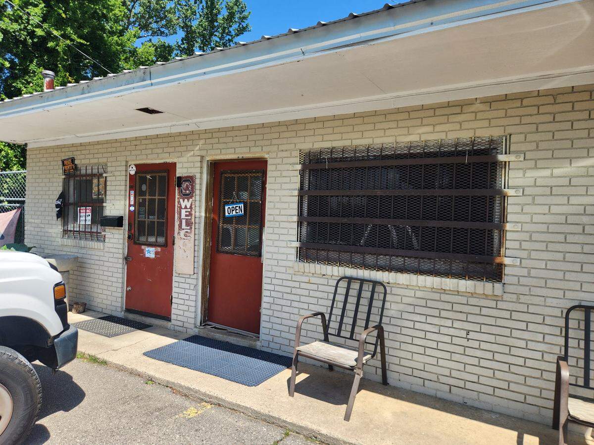 B&S One Stop is a popular hot dog spot on Superior Street in Columbia, SC.