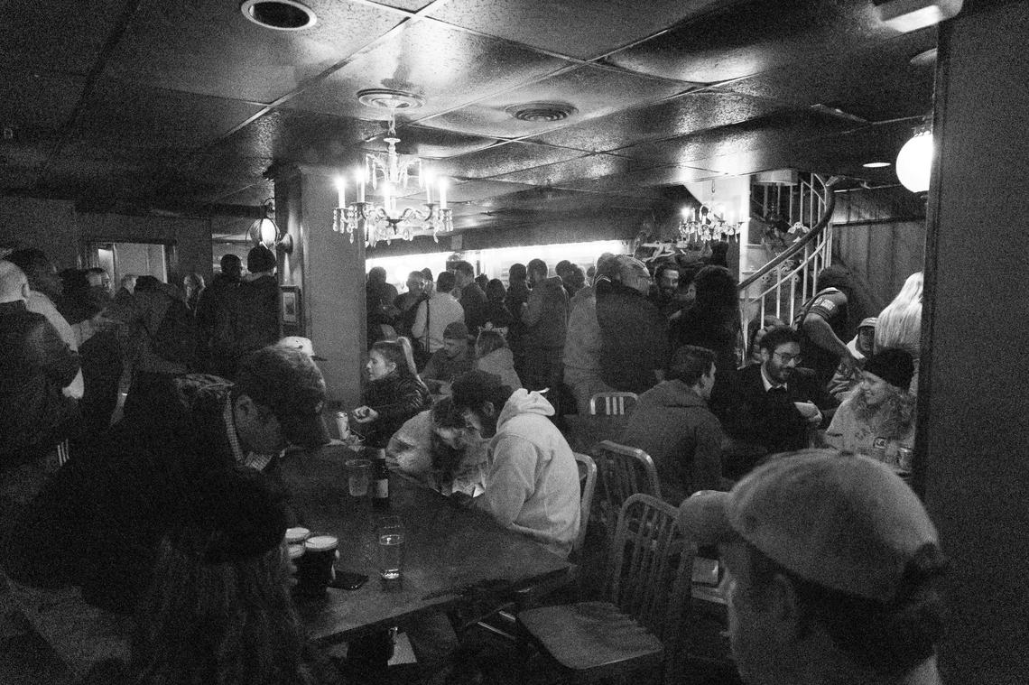 Last call at The Whig, a bar in downtown Columbia, South Carolina on Sunday, November 20, 2022.