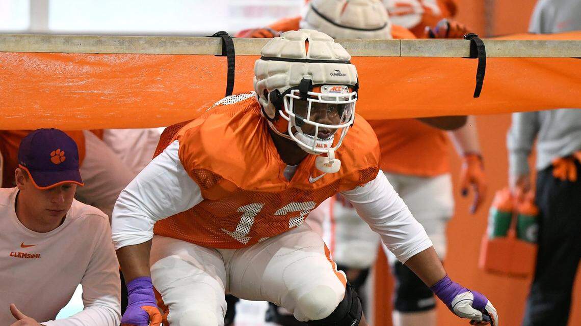 Clemson defensive tackle Tyler Davis