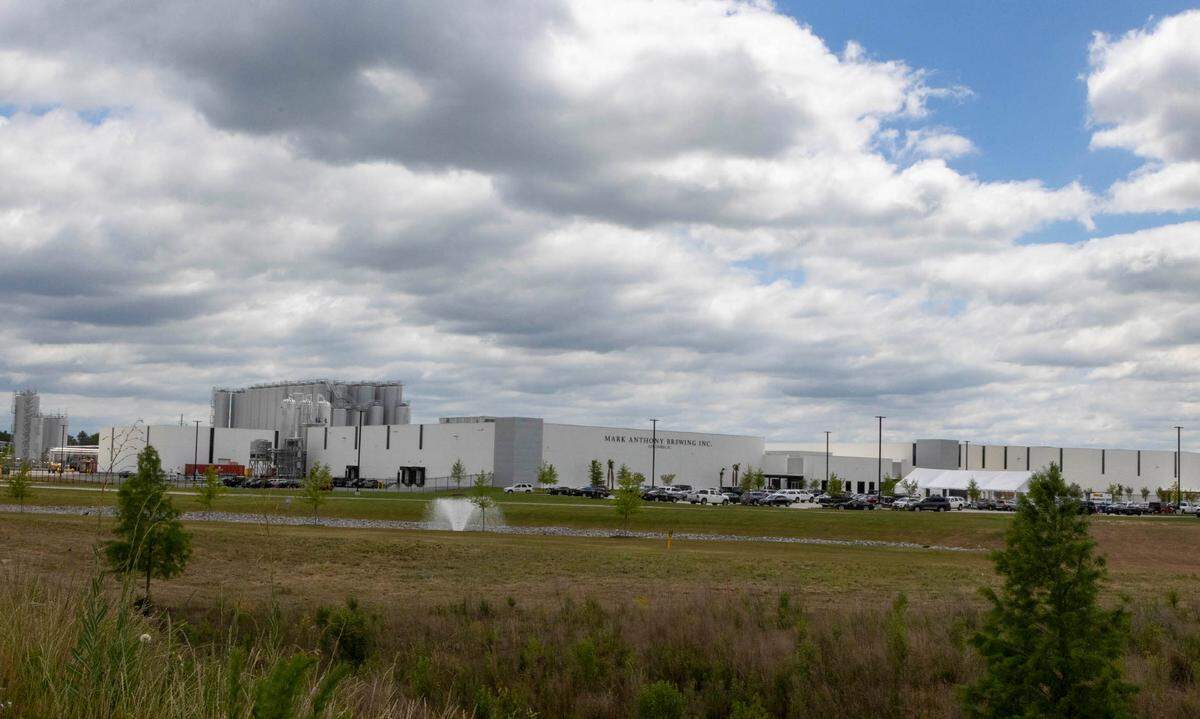 Mark Anthony Brewery in Columbia. The $490 million plant recently opened and has hired over 300 people.